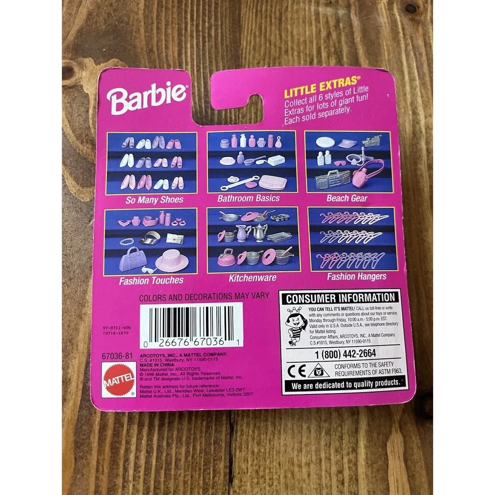 Barbie Little Extras SO MANY SHOES Pack Mattel 1996 New Vintage